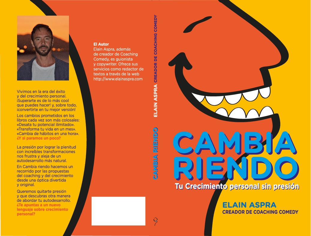 ¡Crecimiento personal con humor! ¿Te animas con la portada de Coaching Comedy?