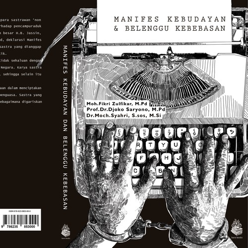 cultural movement in indonesia 1960 book cover design