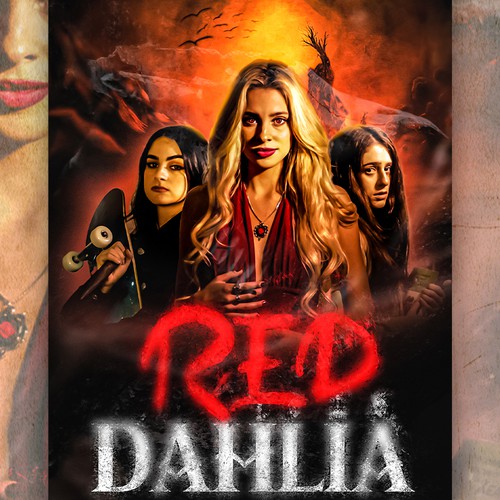 The red Dahlia