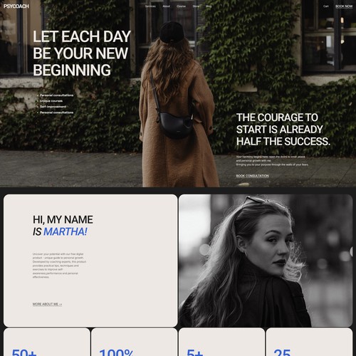 Personal Website for a Psychologist