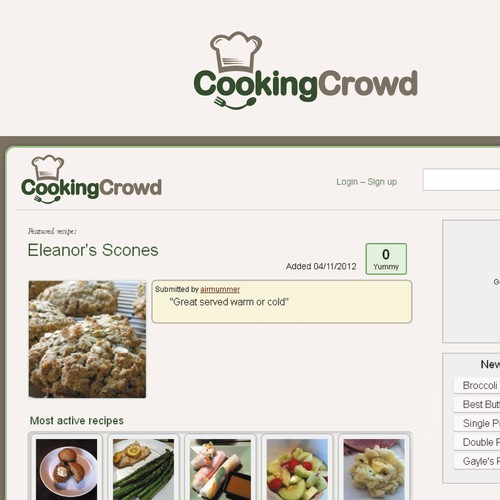 logo for CookingCrowd