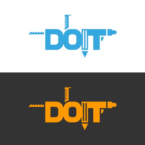 Online DIY store logo idea