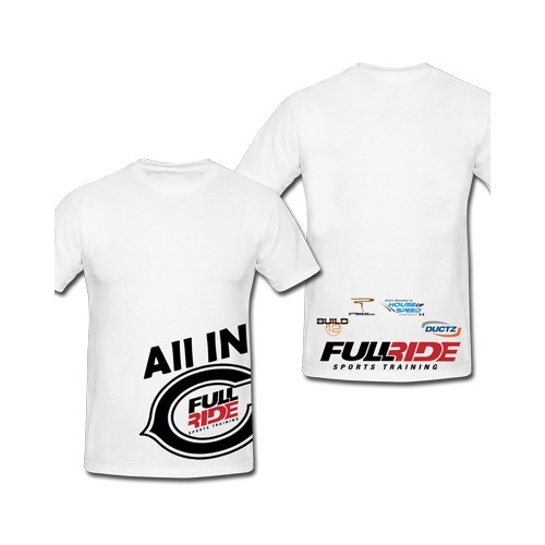 Cutting edge t-shirt design 4 Full Ride Sports Training