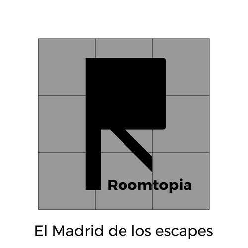 Logo for escape rooms company/program 