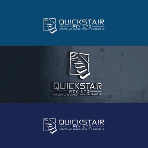 Logo concept for industrial stair company!