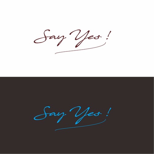 logo concept for Say Yes