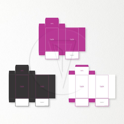 Packaging design for Lyps