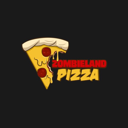 logo concept for Zombieland Pizza