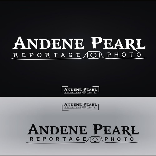 design logo for andene pearl photography