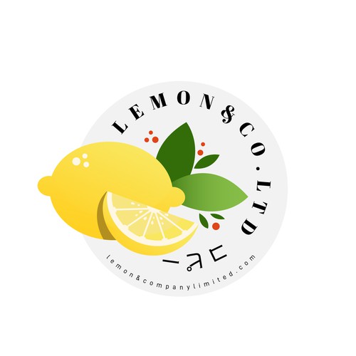 (For Sale) Contest entry - food and drink company (Lemons and co)