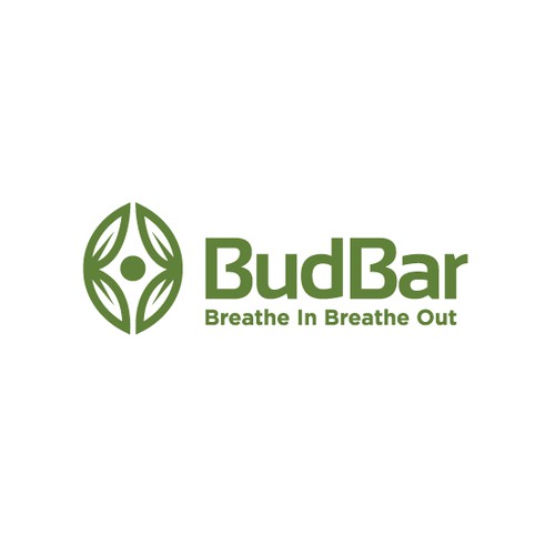 Clever Leaf logo concept for Bud Bar