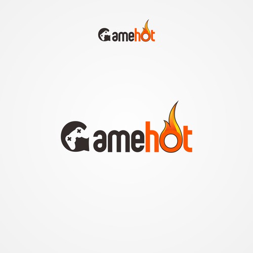 Bold logo for Game Hot