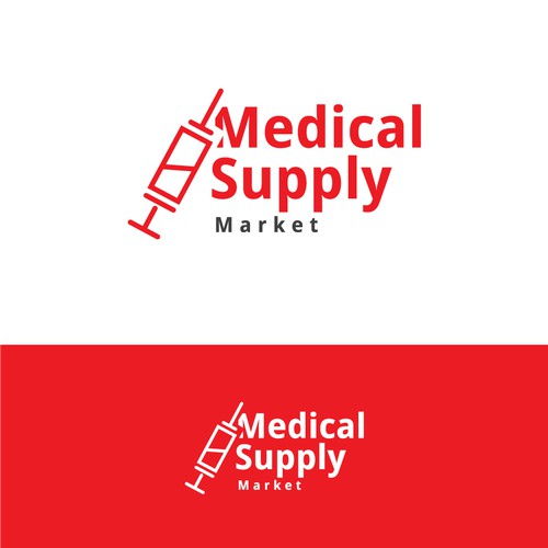 Logo Concept for Medical Supply Market