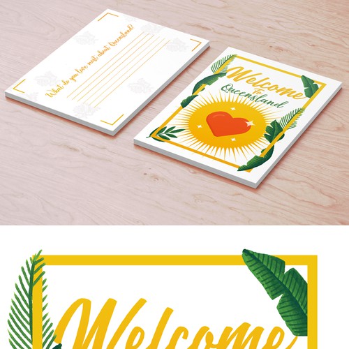 Welcome Card (Front/Inside)