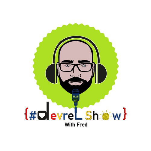 Podcast Host Logo Concept
