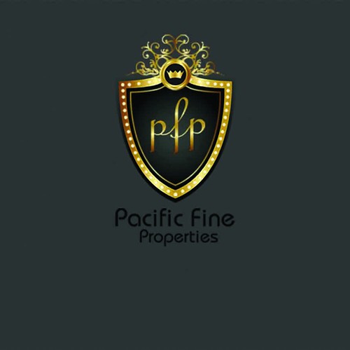 Create a Real Estate logo that captures the Pacific Ocean feel and "fine properties"