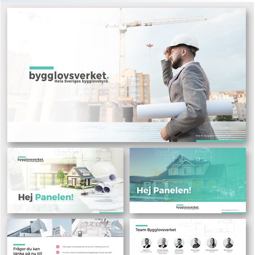 Powerpoint Design for Bygglovsverket