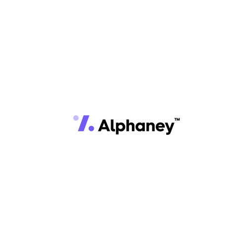 Alphaney - Fintech Startup Logo