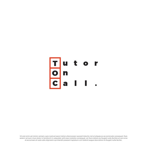Logo Design for Tutor On Call