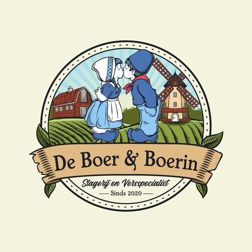 De Boer & Boerin vintage logo