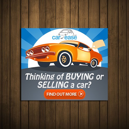 Create a friendly, interesting banner ad for our new business - car-ease!