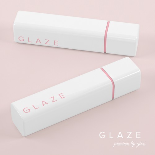 Minimalist and chic lip gloss for GLAZE