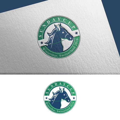 Logo Design for SunDayCup Showjumping