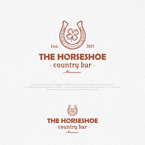 Logo design for a country bar