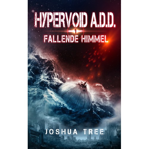 Science fiction book cover: HYPERVOID A.D.D - part 1