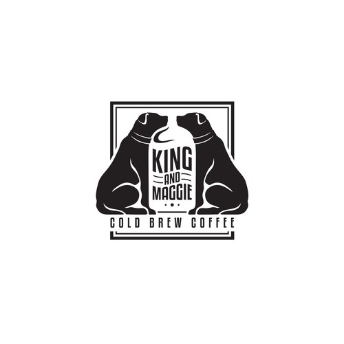 King and Maggie Cold Brew Coffee Logo