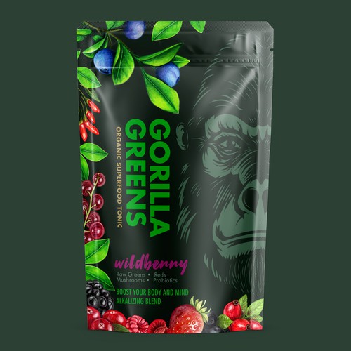 Gorilla Greens Supertonic Foods