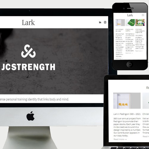 Lark Squarespace development 
