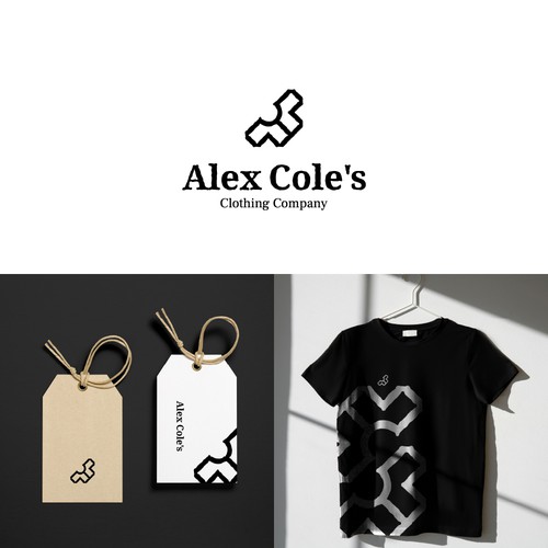 modern logo design for clothing company