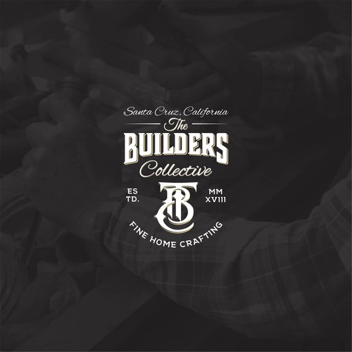 Bold logo concept for The Builders Collective