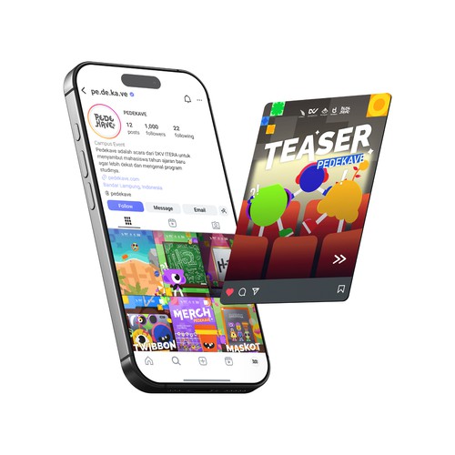 Pedekave Instagram Feed Design