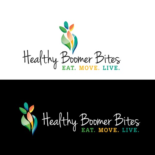 Help Healthy Boomer Bites with a new logo