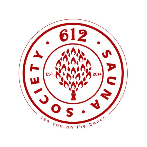 Logo concept for 612 Sauna Society