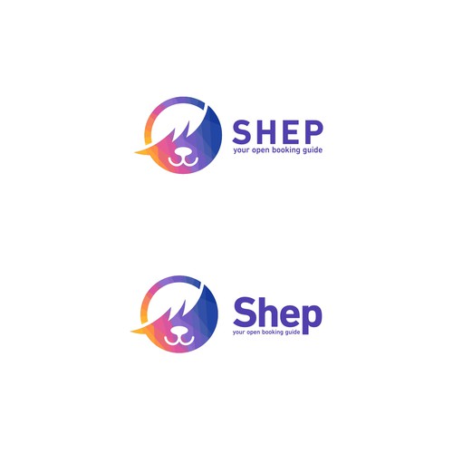 Shepherd dog Logo Concept