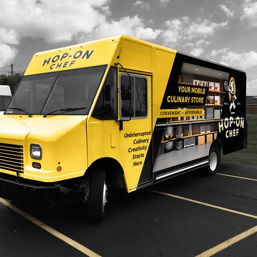 Wrap Design for Mobile Culinary Store