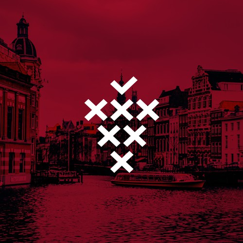 Logo design for AMSTERDAM WINE WEEK FESTIVAL