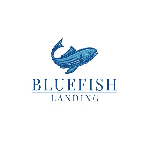 Bluefish Landing Logo
