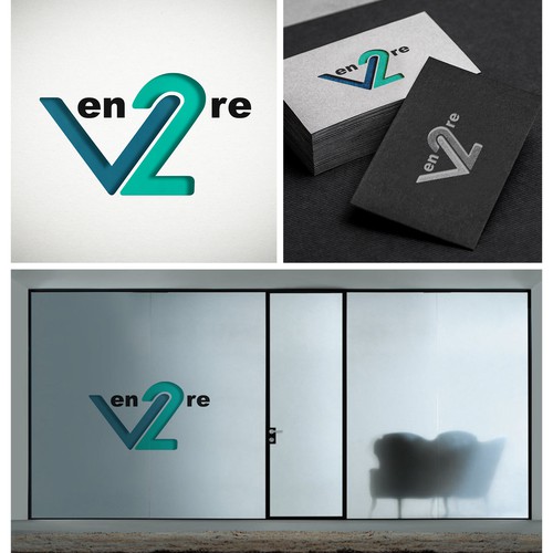 VEN2RE logo design