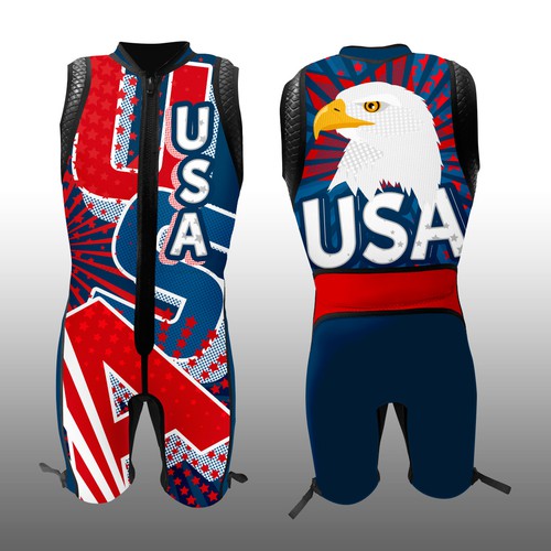 Wetsuit for the 2018 USA Team