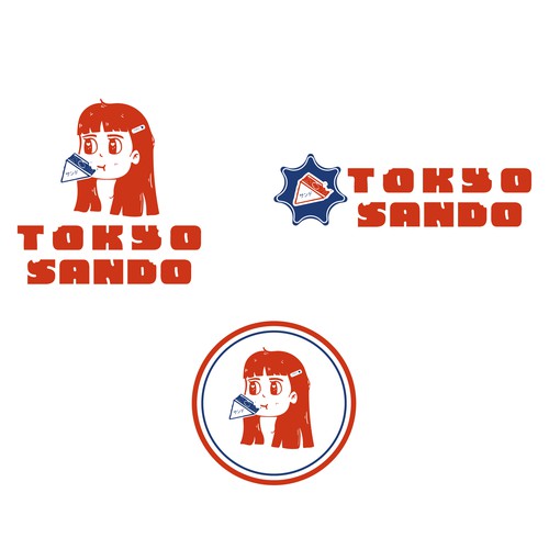 Cute logo for Tokyo Sando
