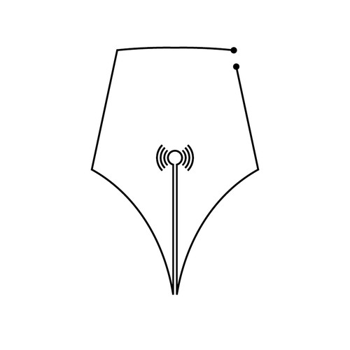 Handrawn Style Pen for Pen Tech Company