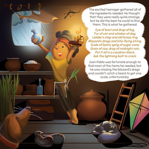 Book illustration.