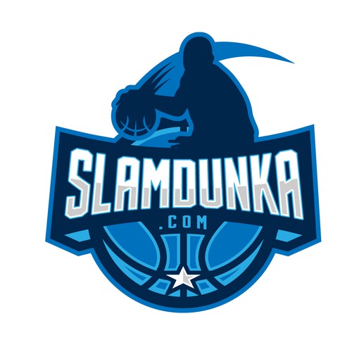 Basketball website logo