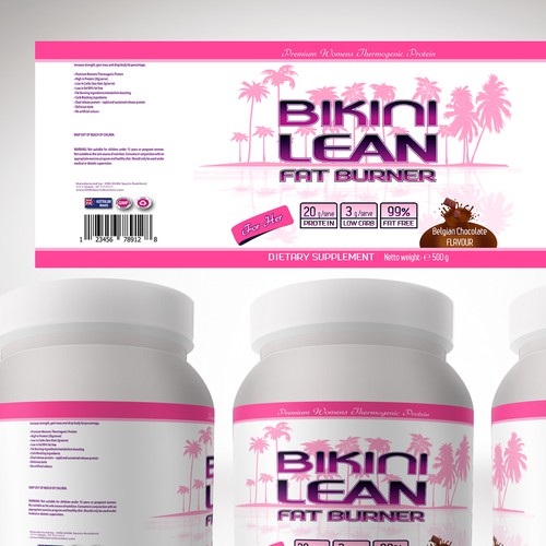 shape the perfect bikini lean packaging!