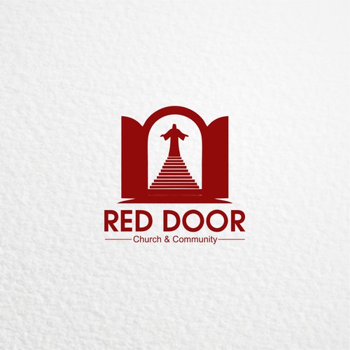 logo design of church "Red Door"