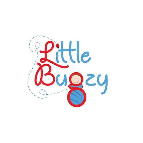 Playful logo for baby products